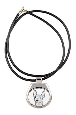 American Hairless Terrier – Dog Necklace, Personalized Pendant with a Photo |