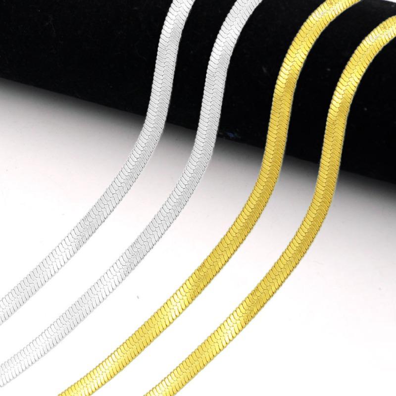 Bejian Necklace for Men, Hip-hop Style, High-end, Blade-shaped, Collarbone Chain, Snake Bone