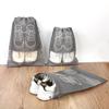 5pcs Non-woven Shoes Bag Storage Bag with Drawstring Strap Mouth Shoes Storage Bag, Shoes Dustproof Bag, Travel Shoes Storage Bag