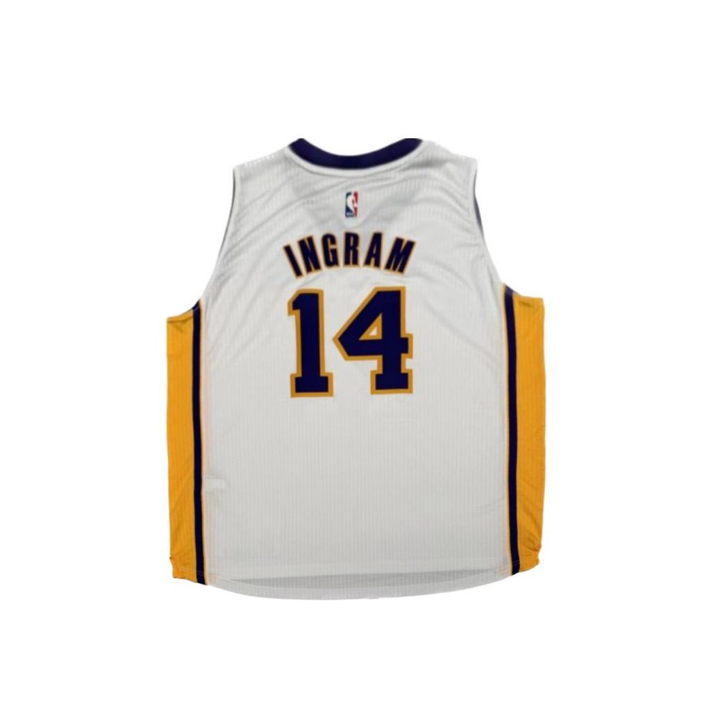 Adidas NBA Ingram Lakers 14 Fan Edition Home Pullover Comfortable Printed Breathable Sleeveless Basketball Jersey Unisex jersey 7470A-3L9-K93267