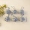 Tree Yarn Christmas Ball Ornaments For Tree Decoration Diy Craft Supplies Gift