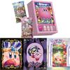 Cartas Kirby Estrelas Fofas Brilham Protagonista Belas Pinturas Metal Esmalte Carta Piscina Festa Coleção de Cartas Presente para Criança