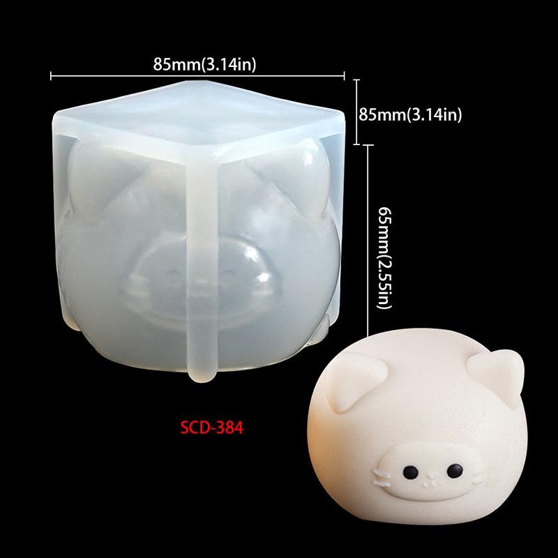 Dyreform Sjokolade Godteri Former Kapibara Slange Flodhest Sel Silikon Bakeform Isbitbrett Bryllup Festival