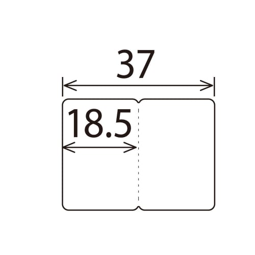 KOKUYO Tack Index Scale Protection Film Strong Adhesive Postcard Size 8 Sides 8 Sheets KPC-GF6045