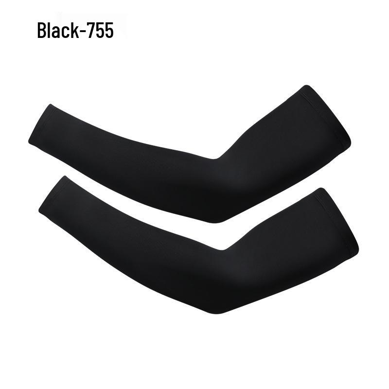 

Ice Silk Sun Protection Sleeves for Men & Women - UV Guard for Cycling, Golf, Fishing & Outdoor Sports L чёрный