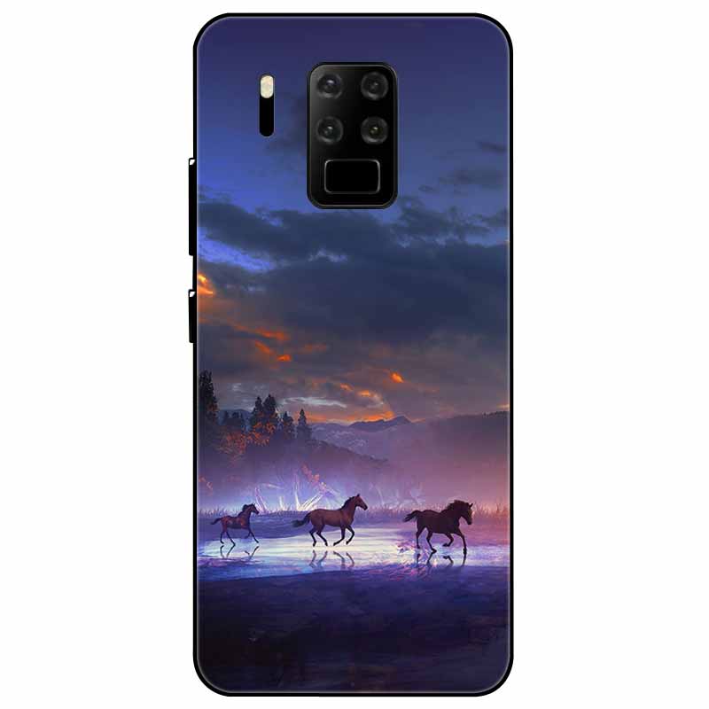 For OUKITEL C18 Pro C21 C21Pro Case Silicone Black Soft Protector Funda Capa for OUKITEL C21 Pro C18 Pro Cover TPU Cartoon Cover