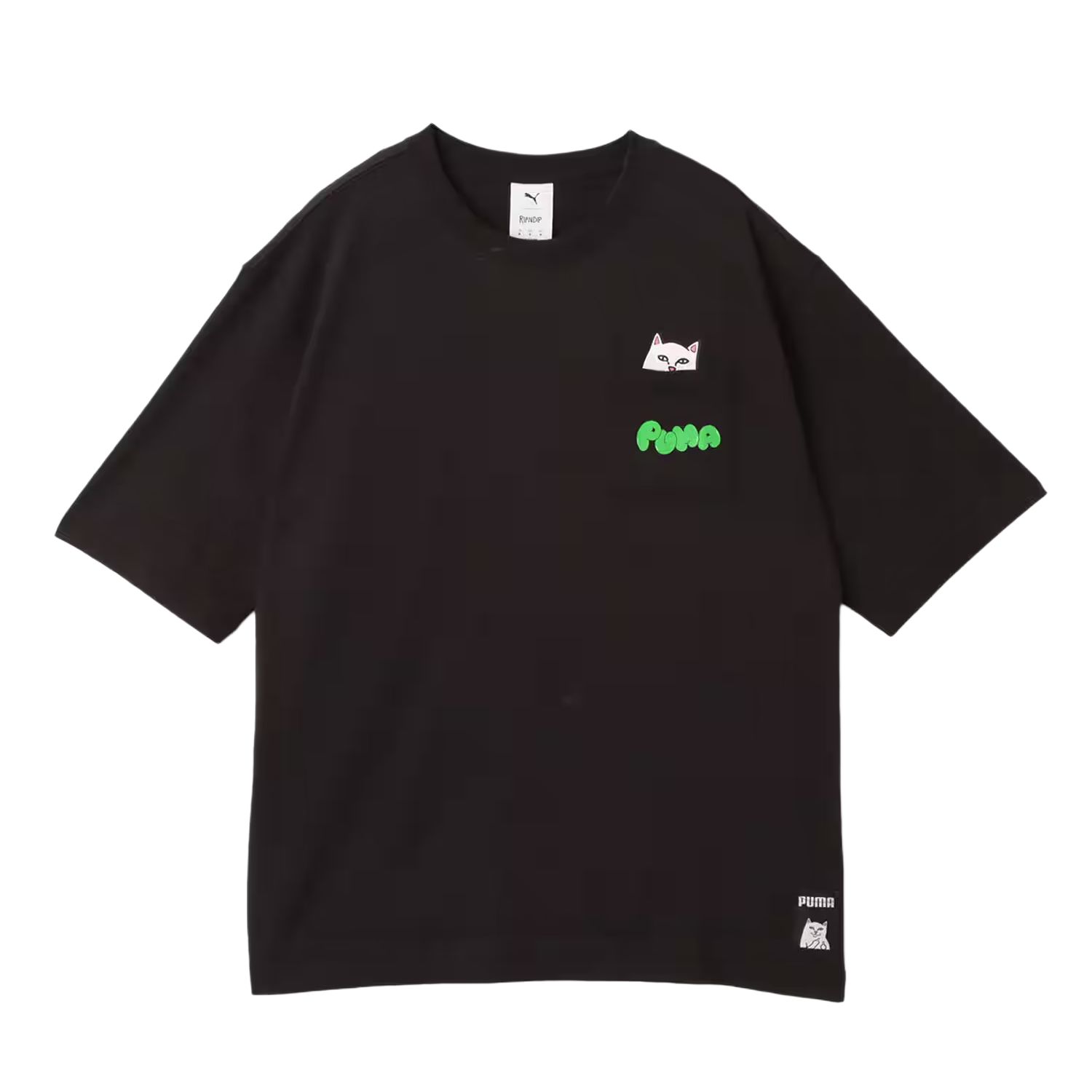 PUMA x RIPNDIP Men s Short Sleeve T-Shirt 633779-01 S