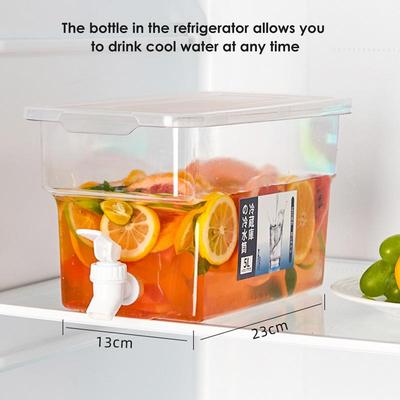 Cold Kettle With Faucet Large Capacity Refrigerator Juice Bucket Cold Water Bucket Fruit Teapot Lemon Bucket