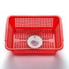 Rectangular Kitchen Colander Basket - Green, 2-Pack