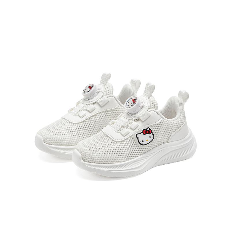 Sanrio Hello Kitty Mesh Knob Fashion Versatile Casual Sports Comfortable Thick Sole Cartoon Student Spring Summer Kids Sneakers K6526818