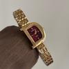 Barsh Personalized D-Word Light Luxury Niche Gold Watch Women'S Steel Belt Temperament Quartz Women'S Watch