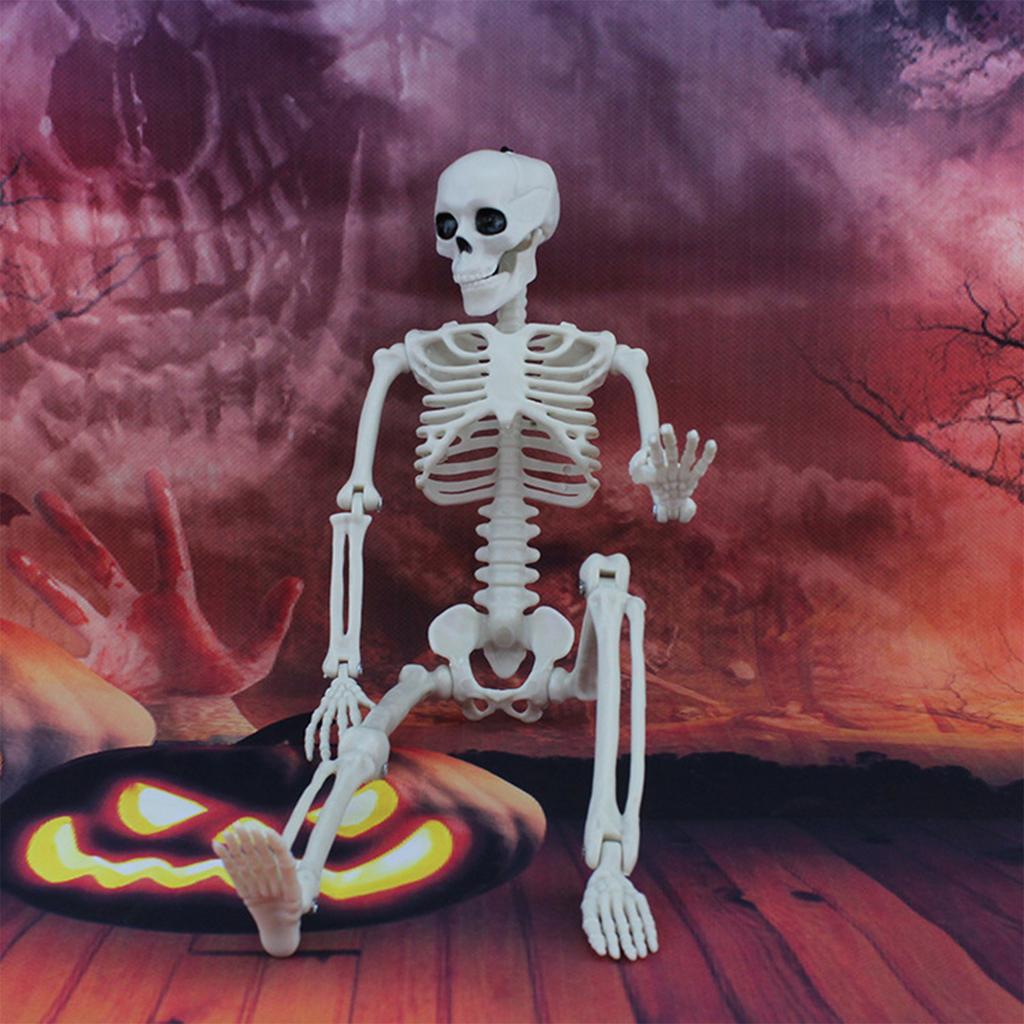 Szkielety Dekoracje Halloweenowe Model Ciała Ludzkiego Anatomia Szkieletu Realistyczny Model Szkieletu do Domów Strachów Cmentarzy