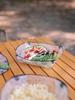 Portable Multi-Purpose Cutlery Set with Folding Bowl, Plate, Coffee Filter, Funnel, and Water Cup