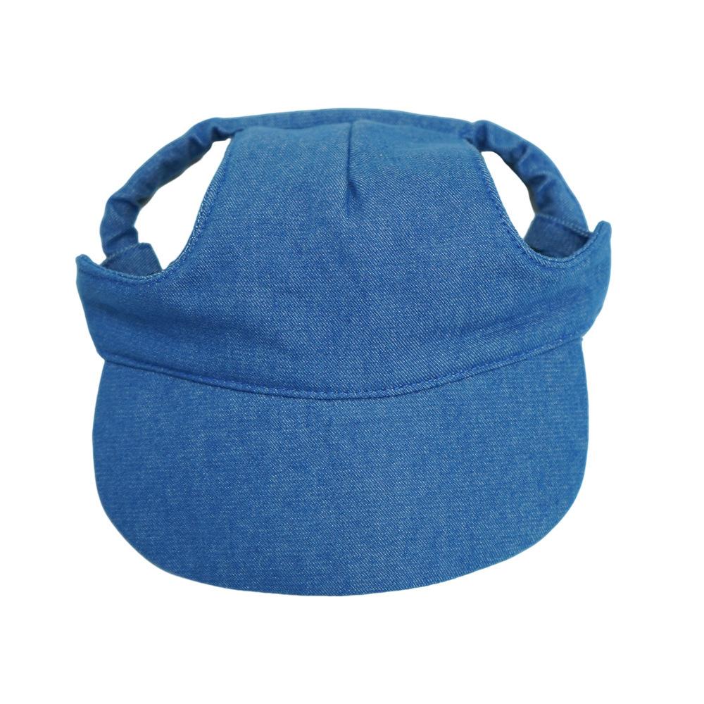 Premium Canvas Dog Baseball Cap Adjustable Pet Hat With Ear Holes Novelty Visor for Outdoor Sports Summer Winter Support Custom