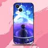 O-Omori Game Phone Case For iPhone 16,15,14,13,12,11 Plus,Pro Max,XS,X,XR,SE,Mini,8,7,Soft Silicone Black Cover