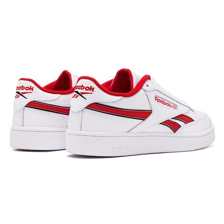 Reebok Club C Revenge White Vector Red Unisex Sneakers Black 100033713