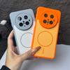 Hit Color Breathable Edge For Magsafe Magnetic Phone Case For Huawei Mate 80 Pro Max 60 70 Pura80 Pura70 Pro + Shockproof Cover