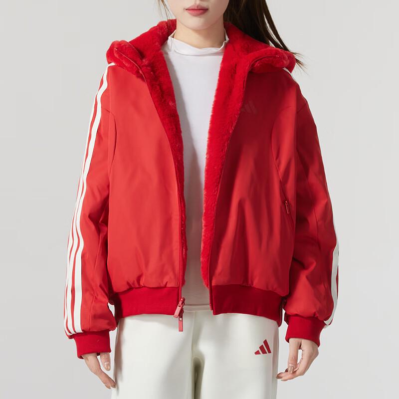 Adidas Women s CNY Woven Hooded Jacket JM8833 L