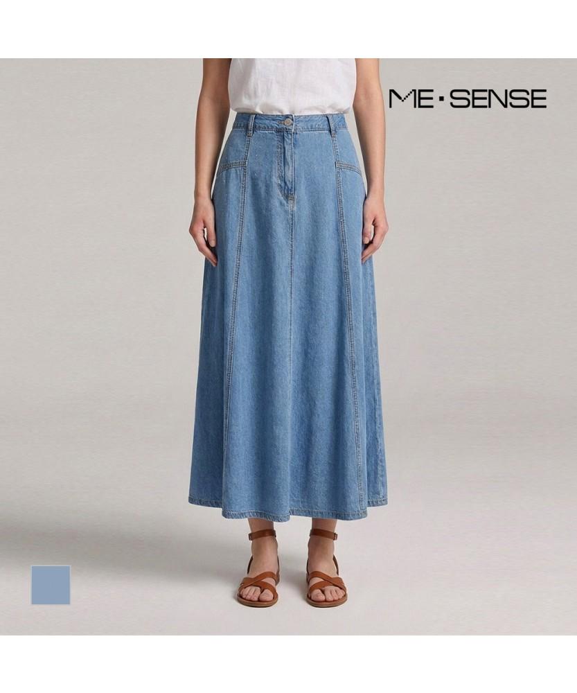 MESENSE A-Line Denim Skirt_Mb45Dsm202Z