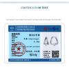 Dislocation Interwoven Love Ear Buckle Women'S Romantic Heart Zircon S925 Sterling Silver Earrings Earrings