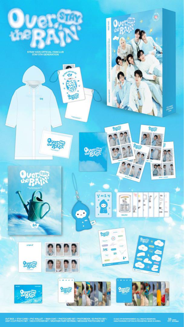 

[USED] Stray Kids STAY 5th gen bonus Over Stay the Rain