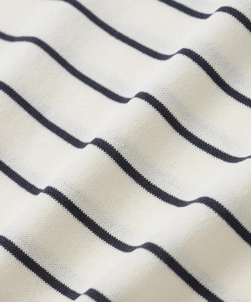 XOX Basic Cool Round Crop Short Sleeve Knit [Ivory St]