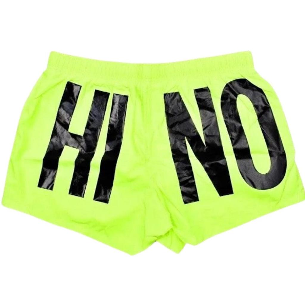 Moschino Mens Logo Polyester Swim Shorts