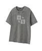 STANDARDERROR 87-Stan331 Summer Vacation Crack Pigment Short Sleeve T-Shirt (4 Colors)