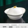 Jingdian Guangnian Gold Ingot Ceramic Serving Bowl