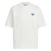 adidas Originals LM TEE Oversized Graffiti Logo T-Shirt White KE5793