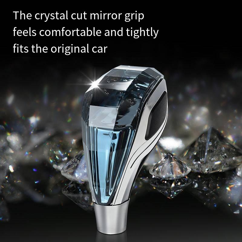 Buton Schimbător de Viteze Cristal LED, Potrivit Pentru R135-246 R135-24 135-24R 135-246R 135-R246 PRND Cristal Șapte Culori Cap Schimbător de Viteze