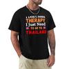 I Dont Need Therapy I Just Need To Go To Thailand TShirt Outdoor Work Short Sleeve Top