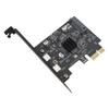 USB 3.2 PCI Express Erweiterungskarte GEN2 Dual Typ C High Speed 10Gbps PCI Express Erweiterungskarte für Desktop-PC für