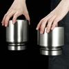 Moisture-Proof Stainless Steel Tea Canister Airtight Tea Storage Jar  Sugar