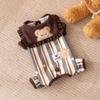Pet loungewear into kitten four-legged clothing Muppet blue cat small puppy dog cat clothing four-legged belly coat