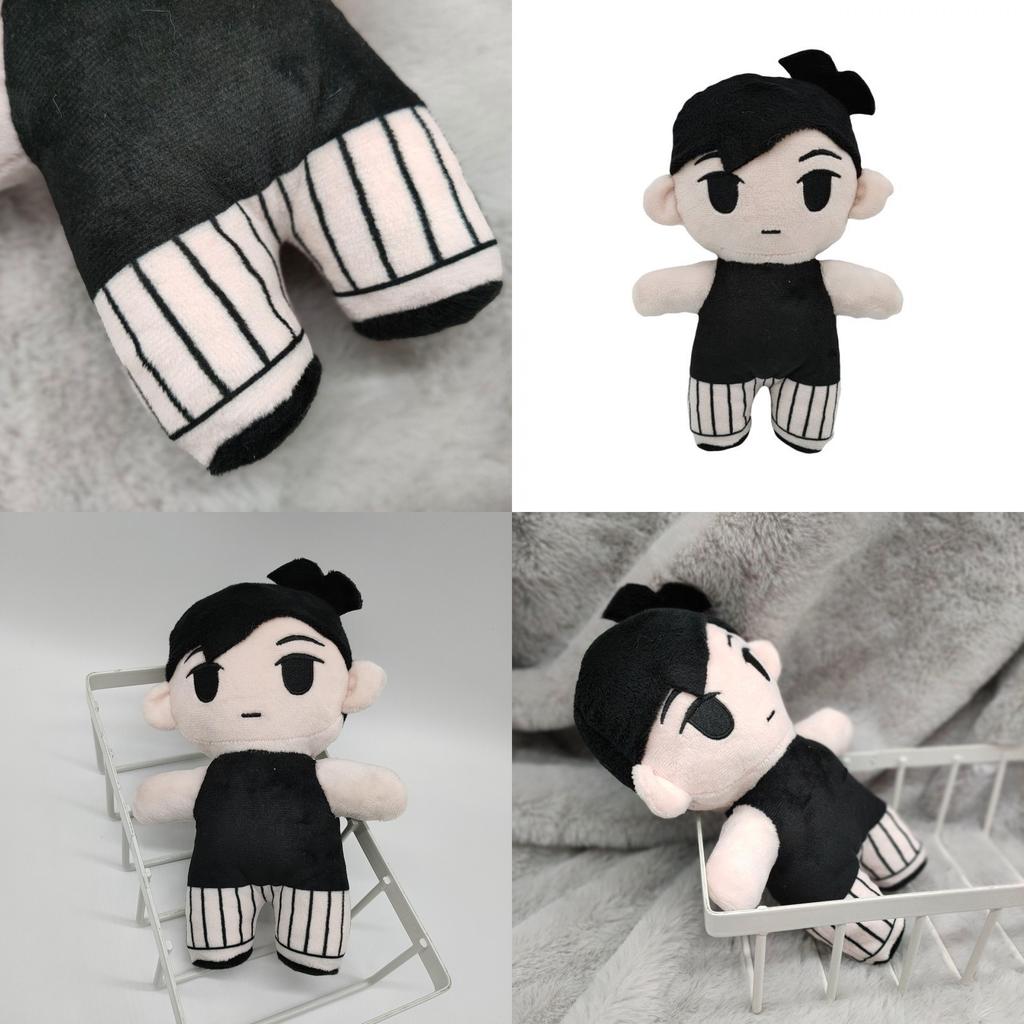 Omori Sunny Game Plush Toy- Perfectly Reproduced Horror Theme Brunette Villain Doll For Home Decorations And Gifts
