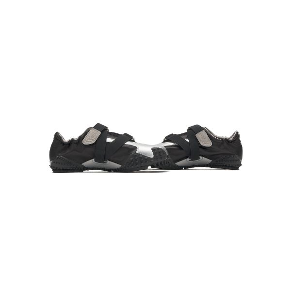 Puma Mostro Power & Grace Rahat Çok Yönlü Deri Kumaş Düşük Bilekli Koşu Ayakkabıları Unisex spor ayakkabı Siyah Gümüş 399827-06
