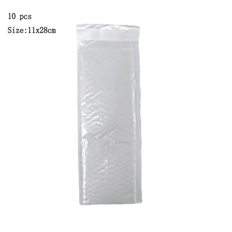 

10pcs 15x25 Inch White Poly Bubble Mailers, Self-Seal Padded Envelopes for Shipping, Mailing, Packing