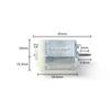 DC Motor 12V for Toyota ACR50 Door Lock Actuator Motor 2009, 12850RPM MOTOR PAN14EE12AA1