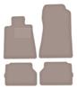 Beige Velour Floor Mats For: Mercedes C140 / W140 Coupe (1992-1999)