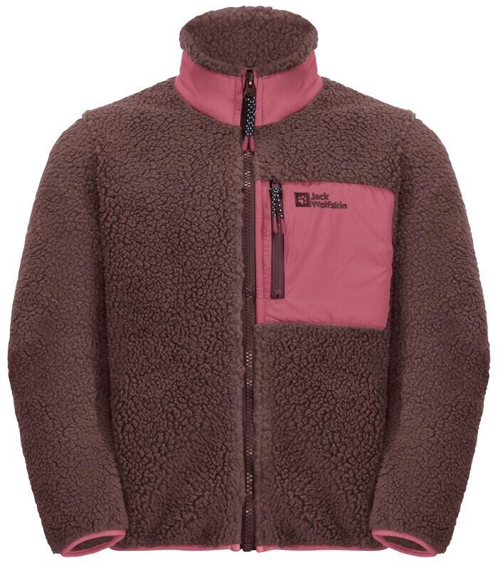 Куртка Jack Wolfskin Ice Curl Jacket Kids boysenberry