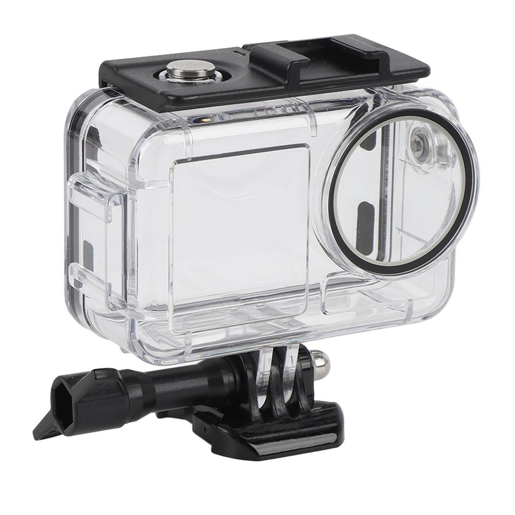 Action Kamera Wasserdichtes Gehäuse mit Anti-Beschlag Rot Rosafarben Violett Filter Schnellverschluss Schraube Kalt