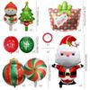 Party Props Christmas Balloon DIY Inflatable Balloon Fashion Xmas Foil Balloons  Holiday Party