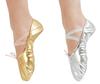 Gold Girls' Ballet & Dance Shoes with Soft Sole
