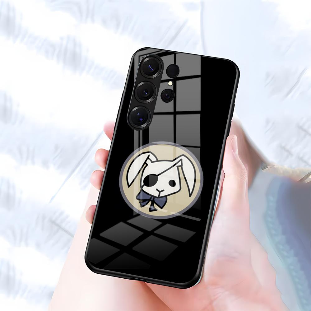 

Чехол для телефона Черный дворецкий Для Samsung S26 S25 S24 FE S23 S22 S21 Plus S20 Ultra Note20Ultra Черный стеклянный чехол Galaxy S21 Ultra 5G
