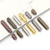 5Pcs 2/3/4/5/6/8 Holes Strong Magnetic Clasps Slide Tubes Lock Clasp Connectors DIY Bracelet Necklace Buckle Hook Jewelry Making