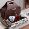 Chaxun Qingbai Porcelain Portable Gaiwan Tea Set