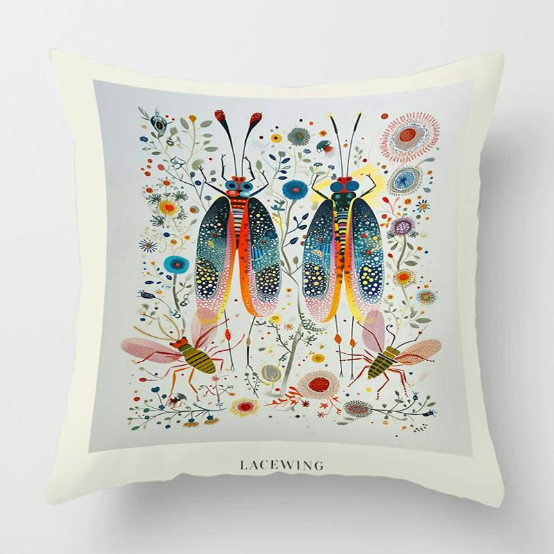 

Чехол для подушки с геометрическим рисунком животных 18x18 дюймов, напечатанный чехол для подушки, можно стирать в стиральной машине, украшение для домашнего дивана 45x45 см 40x40cm