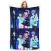 Alien Stage What is this Feeling Blanket  Fuzzy Throw Blankets Summer Air Conditioning Printed Lightweight Bedsprea,