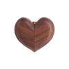 Heart Shaped Proposal Ring Case Single Slot Ring Holder Elegant Jewelry Organizer Box  Birthday